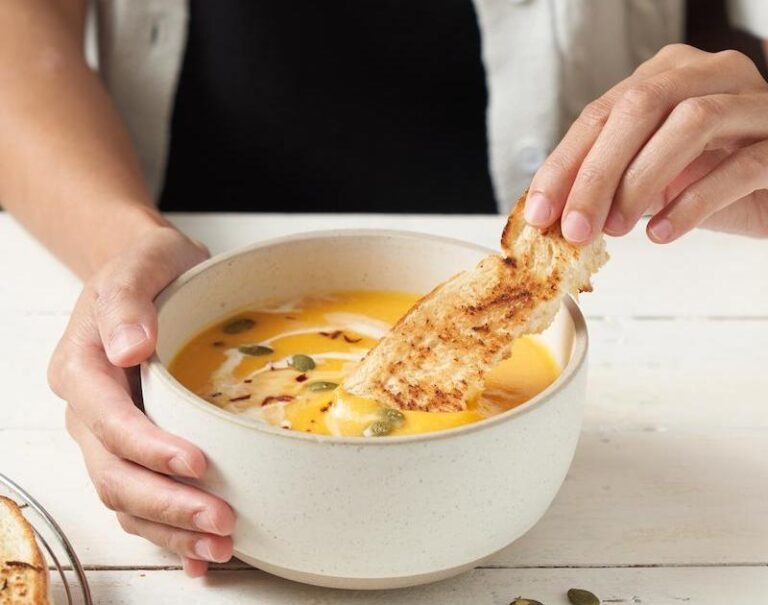 Asian inspired Butternut Squash Soup