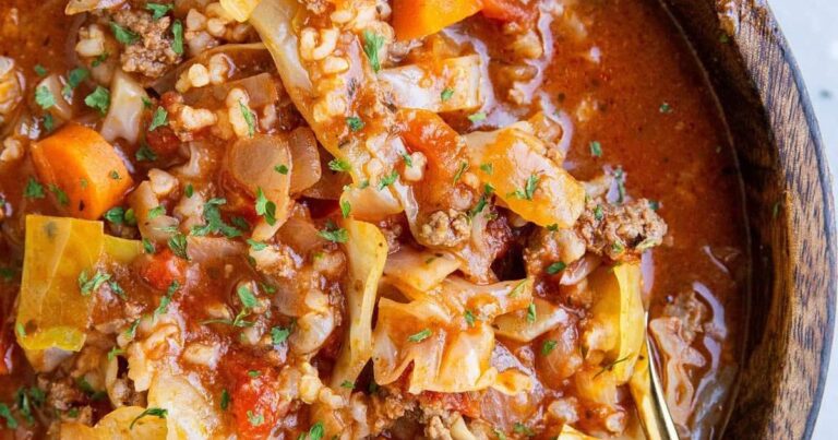 Cabbage Roll Soup