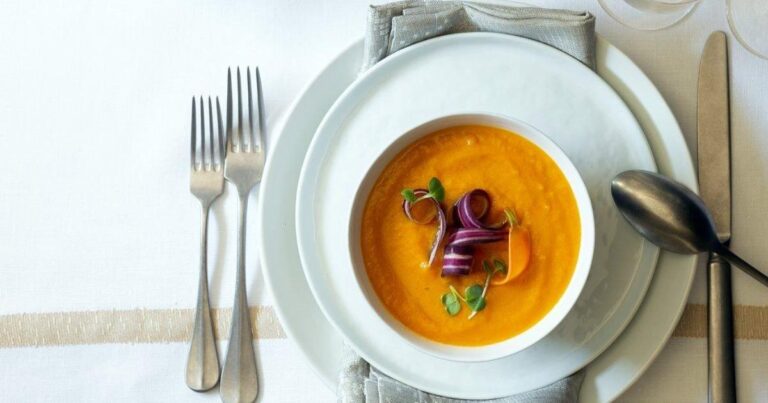 Carrot, Sweet Potato & Sunchoke Soup