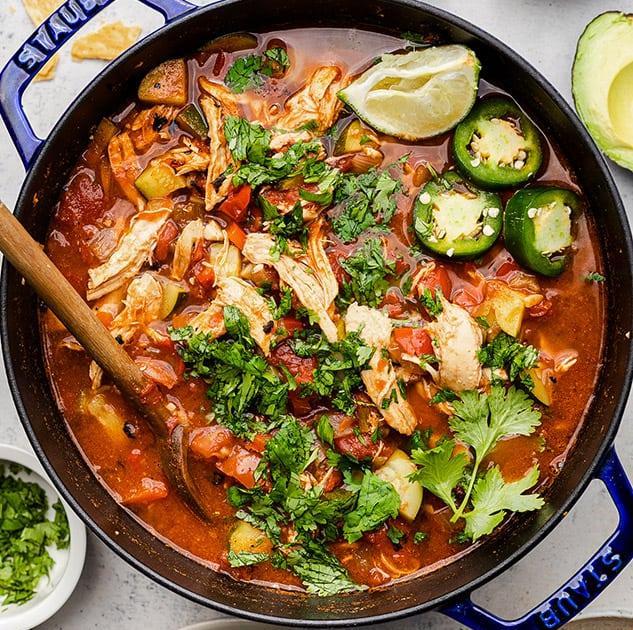 Easy Tortilla Soup (Gluten Free, Dairy Free, Soy Free)