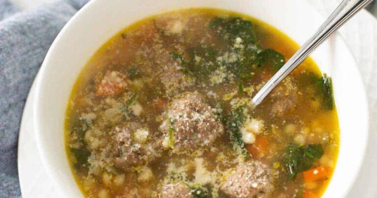 Easy Italian Wedding Soup Recipe
