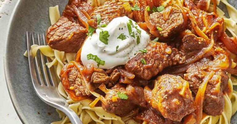 Hungarian Goulash Soup Made at Home