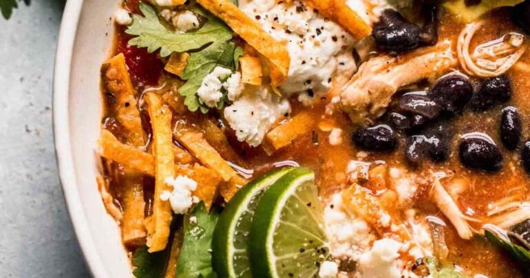 Quick & Cozy Tortilla Soup Recipe