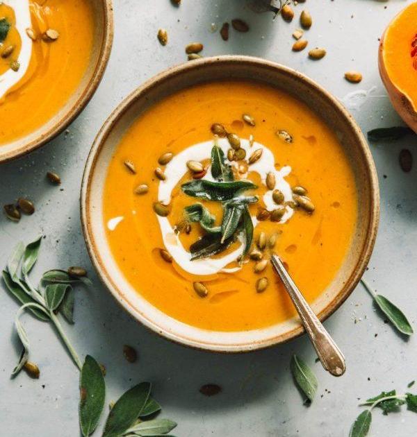 roasted butternut squash soup