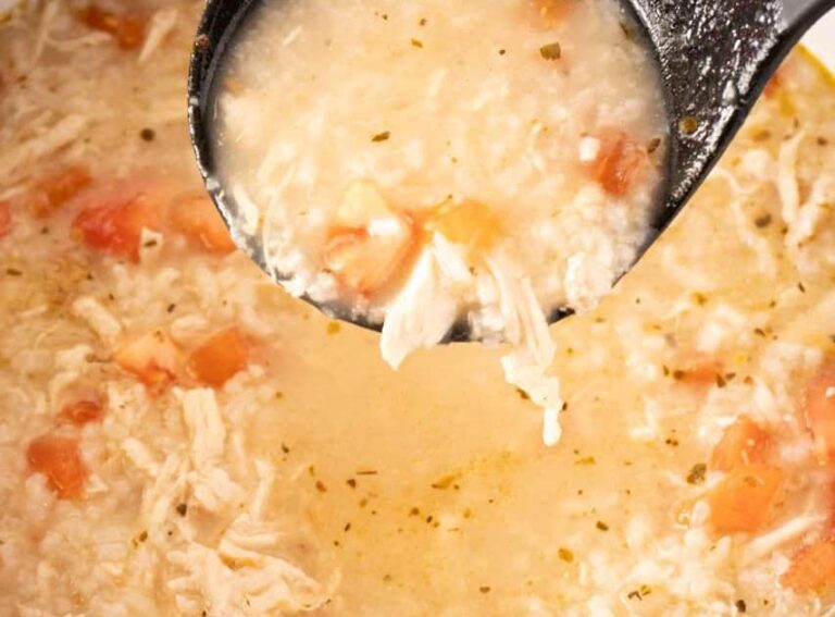 Soupy Rice with Chicken