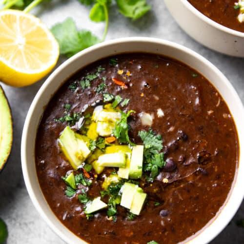 Spicy Black Bean Soup