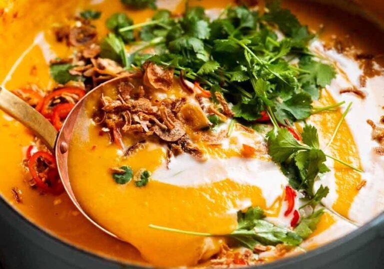 Thai Butternut Squash and Coconut Soup