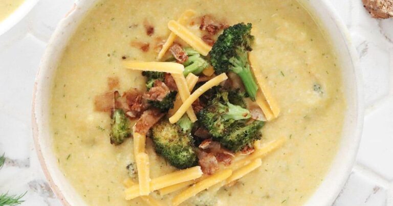 Vegan Cream of Broccoli Soup