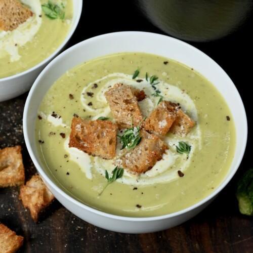Zucchini “Cream” Soup